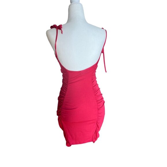 ASOS Design Womens Cami Mini Dress Size 4 in Hot Pink - Picture 5 of 6
